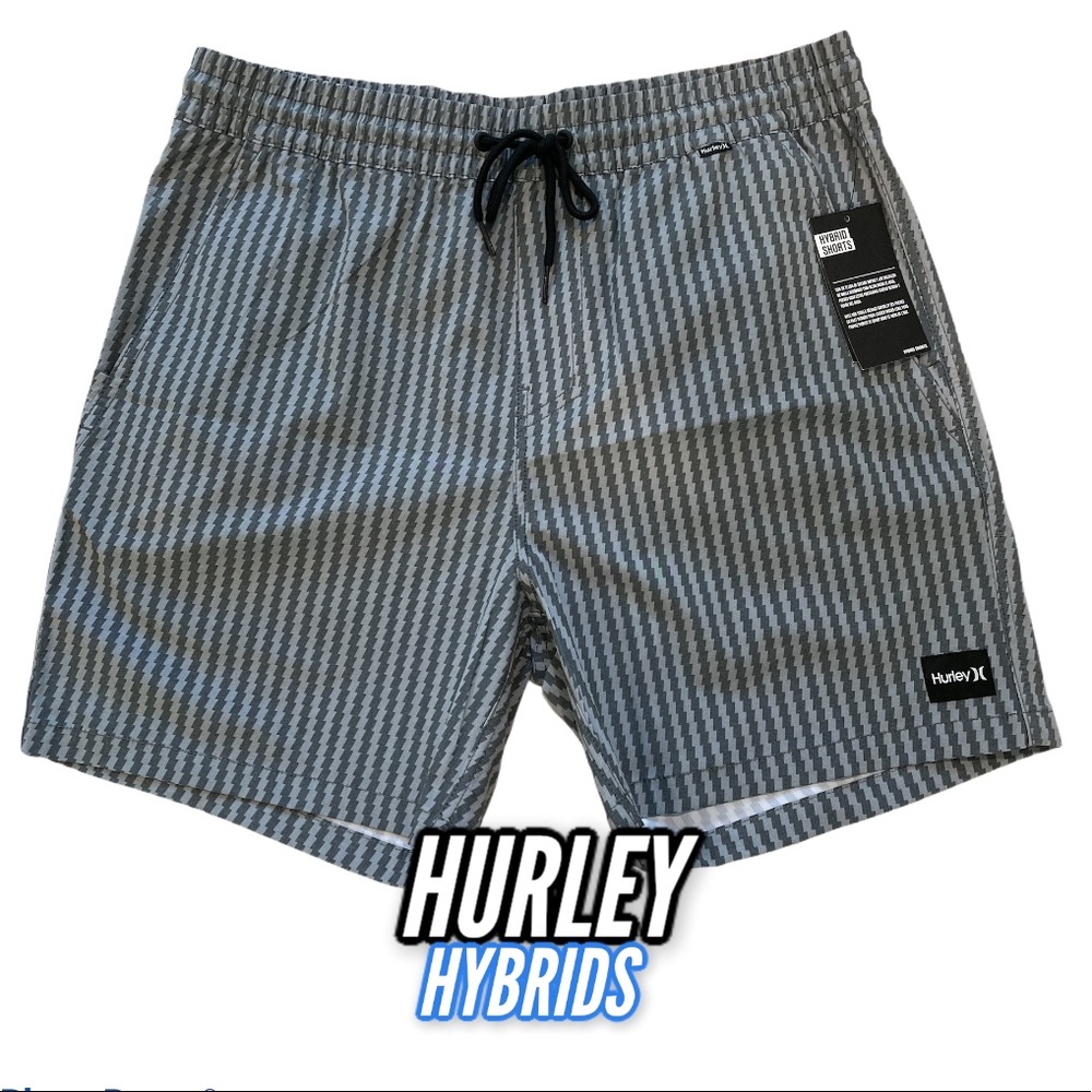 HURLEY HYBRID Board Shorts Grey Medium